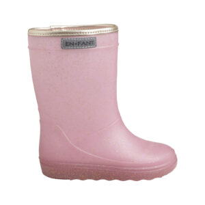 Rain Boots Glitter Lilas